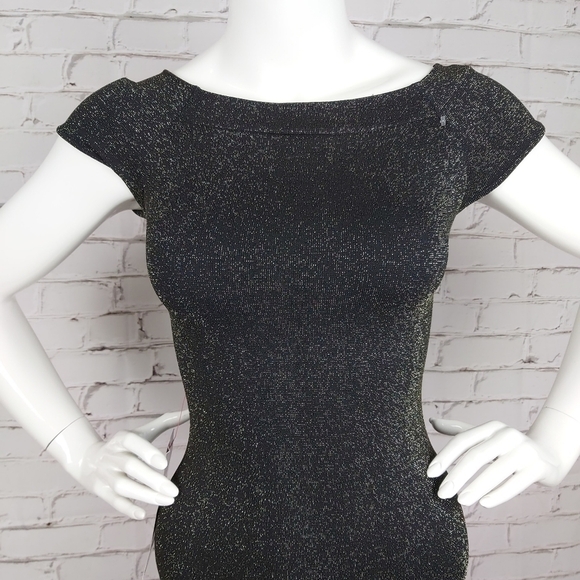Bebe lurex cut out dress - Picture 4 of 8